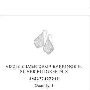 Kendra Scott earrings - worn once perfect condition